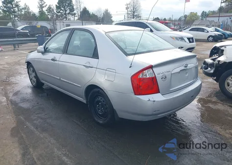 2006 Kia Spectra Ex/Lx/Sx from USA, damaged, VIN KNAFE121665338583